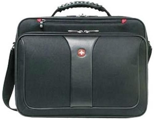 Swiss Army Wenger WA-7426-02F00 Impulse Black Clam Shell Computer Bag Fits Most 15