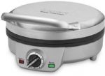 Cuisinart WAF-200 4-Slice Belgian Waffle Maker, Nonstick coated baking plates, Bakes one 4 Belgian waffles, Six-setting browning control, Ready to Bake/Ready to Eat indicator lights, Audible alert, Brushed stainless steel top cover, Weight 5.40 lbs pounds, Dimensions 9.25" x 11.50" x 5.60", UPC 086279058812 (WAF200 WAF-200) 