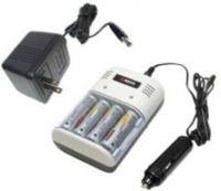 Wagan 2077 Digital Hi-Speed Charger, 90 minutes charging time for 1000mAh batteries, 4 ports, 2 charging channels, Built-in 12-bit A/D converter, Recharges Ni-Cd and Ni-MH batteries, Includes both AC and DC charging adapters, LED charging indicator light (WAGAN2077 WAGAN-2077 WAGAN 2077 2077) 