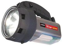 Wagan 2341 Brite-Nite Spotlight/Latern 1MCP, 3-in-1: Flashlight, Lantern and Compass, Weatherproof flashlight is safe for use in all weather, Rechargeable from AC & DC, allowing cordless operation, 7 watt flourescent bulb on side, Rubber Grip, Adjustable Light Inclination, Water Resistant (WAGAN2341 WAGAN-2341 2341) 