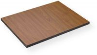 Alvin WB142 Series WB Drawing Board and Tabletop 31" x 42", Brown Color; Square corners; Smooth walnut wood grain; Melamine surfaces; Black vinyl edges; Solid core construction; Size 31" x 42"; Shipping Dimensions 47" x 36" x 2"; Shipping Weight 35 lbs; UPC 88354802341 (WB142 WB-142 W-B142 ALVINWB142 ALVIN-WB142 ALVIN-WB-142) 