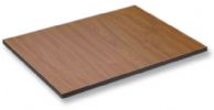 Alvin WB148 Series WB Drawing Board and Tabletop 36" x 48"; Square corners; Smooth walnut wood grain; Melamine surfaces; Black vinyl edges; Solid core construction; Size 36" x 48"; Shipping Dimensions 53" x 41" x 2"; Shipping Weight 47 lbs; UPC 88354802358 (WB148 WB-148 W-B148 ALVINWB148 ALVIN-WB148 ALVIN-WB-148) 