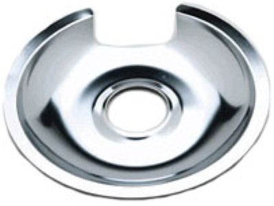 GE General Electric WB32X10013 Chrome Drip Pan 8 Bowl, Replaced WB32X5013 and WB32X34, Fits GE and Hotpoint Ranges with Tilt-Lock hinge mounting elements, Matching Ring is WB31X5014, Matching 6 Drip Pan is WB32X10012 and ring is WB31X5013 (WB-32X10013 WB32-X10013 WB32X 10013)