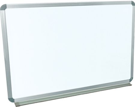 Luxor WB3624W Wall-mounted Whiteboard, Painted steel magnetic whiteboard, Board Dimensions 36
