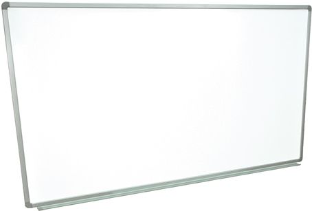 Luxor WB7240W Wall-mounted Whiteboard, Painted steel magnetic whiteboard, Board Dimensions 72