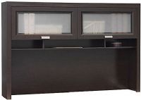 Bush WC21831-03 Hutch for L-Desk, Tuxedo Collection Hutch for L-Desk , attaches on left or right side of desk, May be configured with WC21830-03 Desk and WC21854-03 Lateral File, 39.606" x 59.449" x 12.283" (WC21831 21831 Hutch for LDesk Hutch for L Desk Tuxedo Hutch for Desk WC2183103 WC21831 03 ) 