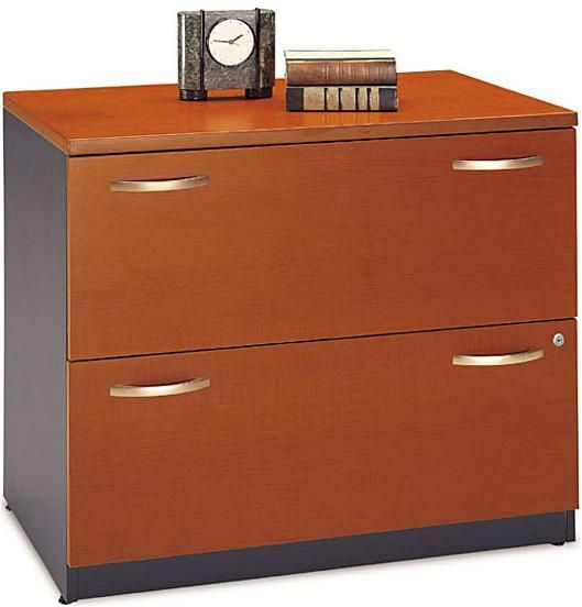 Bush WC48554 Two Drawer Lateral File Cabinet, Auburn Maple (WC 48554 WC-48554 WC4855 WC485)