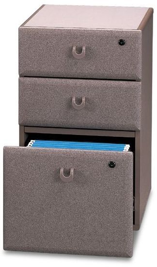 Bush WC75753 Three Drawer File, Advantage Series-Taupe Collection, Medium Taupe Finish (WC 75753, WC-75753, 75753)