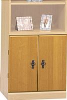 Bush WC91390-03 Mission Pointe Door Pack for Bookcase, Comes with 2 doors, Solid doors with a beveled edge, Goes with the Bookcase from the Mission Pointe collection, Planked maple finish, Replaced WC91390 (WC91390 03 WC9139003 WC91390 WC-91390 WC 91390)  