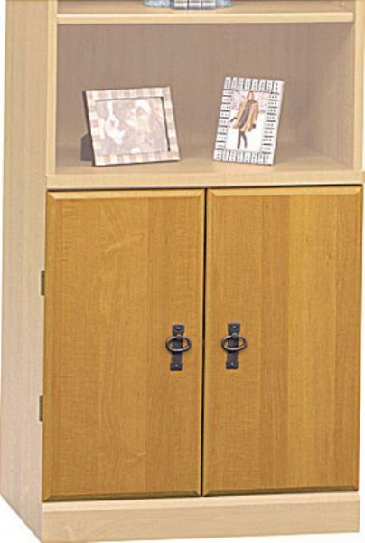 Bush WC91390-03 Mission Pointe Door Pack for Bookcase, Comes with 2 doors, Solid doors with a beveled edge, Goes with the Bookcase from the Mission Pointe collection, Planked maple finish, Replaced WC91390 (WC91390 03 WC9139003 WC91390 WC-91390 WC 91390) 