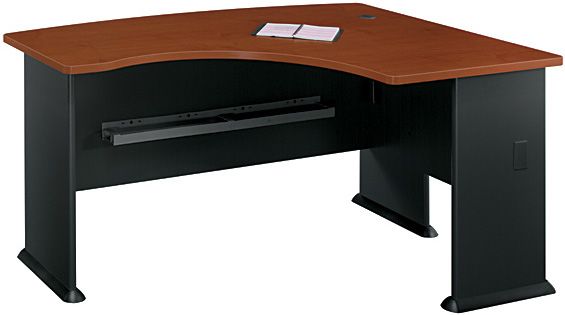 Bush WC94422 Business Furniture Hansen Cherry - Galaxy Series A Right LBow Desk, 59.50