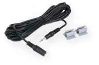 Williams Sound WCA 007 WC 12' cable 3.5mm male to 3.5mm female with mounting clips; 12' cable 3.5mm male to 3.5mm female with 2 PLC 004 Mic Clips, 0.16 lbs (WCA007WC WCA 007 WC WCA 007 WC) 