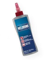 Weldbond 8-50420 Universal Adhesive 14.2 oz Bottle; Recommended for many types of wood, it gives amazing flexibility to glue joints; Use on hard or soft woods, foam, plastics, stained glass, mosaics and tile; Formulation can be reduced with water for sealing porous areas or used as a primer prior to painting; Latex-free, non-toxic and acid-free; Shipping Weight 1.05 lb; UPC 058951504207 (WELDBOND850420 WELDBOND-850420 WELDBOND-8-50420 WELDBOND/8/50420 ADHESIVE CRAFTS) 