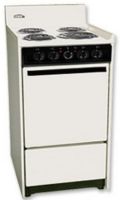 Brown Summit WEM111 Electric Range, 20 Inch, Porcelain top, oven, and oven door (WEM-111, WE-M111, WEM 111) 