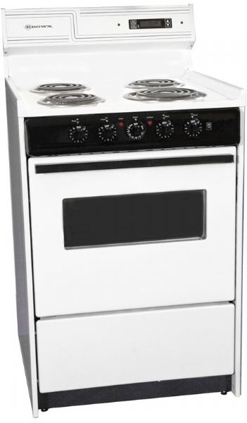 Brown Stove Works WEM630-CKW Free Standing 24