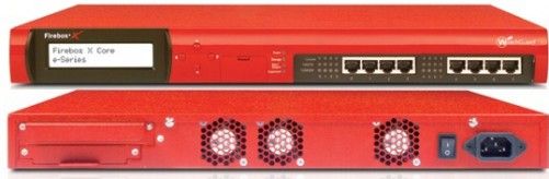 Watchguard Technologies WG50753-T Firebox X Core e-Series X750e UTM Bundle Firewall, Includes: Firebox X750e firewall/VPN appliance with zero day attack protection, plus one-year subscriptions to Gateway AntiVirus/Intrusion Prevention Service with anti-spyware, spamBlocker, WebBlocker, and LiveSecurity Service for industry-leading support and maintenance (WG50753T WG50753 WG-50753 WG 50753)