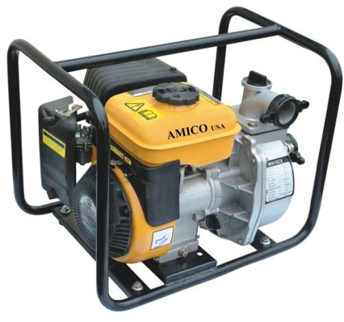 Amico WH15CX 40mm/1.5” Gasoline Semi-trash Water Pump, Cast aluminum housing, cast iron impeller & volute (WH15CX WH-15CX WH15-CX WH15C WH15)