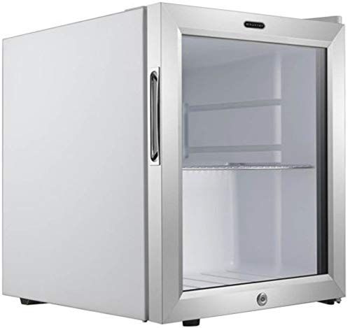 Whynter BR-062WS Freestanding Beverage Refrigerator With Lock, Stainless Steel Trimmed Glass Goor with Sleek White Cabinet, 62 Standard 12 oz. Can Capacity, Recessed Handle Provides a Flush Finish with the Door, Mechanical Temperature Control with Temperature Range From High 30F  Mid 60F, Reversible Door, Freestanding Setup, UPC 852749006788 (BR062WS BR 062WS BR-062-WS BR-062 WS)