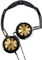 Wicked Audio WI8101 Tour Headphones, Black/Gold, High Fidelity, 40mm Driver, Frequency 20Hz - 20kHz, Impedance 32 ohms, Sensitivity 107dB, Gold-Plated Plug Material, 4ft./1.2m Cord Lenght, UPC 712949005557 (WI-8101 WI 8101) 