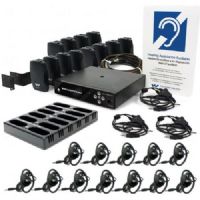 Williams Sound FM 557-12 PRO FM Large-Area Dual FM And Wi-Fi Assistive Listening System, Coaxial Cable And Rack Panel Kit For Professional Installation, Includes, Transmitter, Receivers, Surround Earphones, Neckloops, 12-Bay Charger, AA NiMH Rechargeable Batteries, Remote Coaxial Antenna, ADA Wall Plaque, Rack Panel Kit, Replaces FM 457-12 PRO; (WILLIAMSOUNDFM55712PRO WILLIAMS SOUND FM-557-12-PRO PLUS ASSISTIVE LISTENING SYSTEMS PRO) 