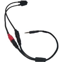 Williams Sounds ADP 016 Headset "Y" Splitter, 3.5mm jack to TRRS plug microphones MIC 068, MIC 088; Headset Y splitter for microphones MIC 068, MIC 088 used with Digi-Wave DLT 400 transceiver; Cable is 2 female 3.5mm inputs to a single male TRRS male connector; Dimensions (HxWxD): 1.00" x 1.00" x 1.00"; Weight: 0.2 pounds (WILLIAMSSOUNDADP016 WILLIAMS SOUND ADP 016 ACCESSORIES ANTENNA ADAPTERS CABLES) 