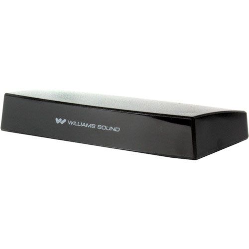 Williams Sound IR T2 Commercial-Grade, Medium-Area Infrared Transmitter Ideal For Assistive Listening And Language Interpretation In Commercial Spaces, This Device Has Replaced The WIR TX75; 50 percent greater coverage than the WIR TX75; Includes international power supply with line cord; Compatible with WIR RX22-4, WIR RX18, and IR R1 receivers; 2 Euroblock line inputs accept balanced or unbalanced signal (WILLIAMSSOUNDIRT2 WILLIAMS SOUND IR T2 MEDIUM INFRARED TRANSMITTER)