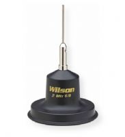 Wilson Model W2METER-B Magnet Mount 2 Meter 5/8 Wave Antenna with a 48" Whip; CB Radio Antenna; Magnet Mount; 2 Meter Tall with a 48" Whip; Stainless Steel; 5/8 Wave; UPC 020126300297 (2 METER 5/8 WAVE MAGNET MOUNT ANTENNA 48" TALL STAINLESS ROD WILSON-W2METER-B WILSON W2METER-B WILW2METERB) 
