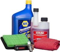 Winco Generators 16200-000 GC-Series Maintenance Kit For use with W3000H Industrial Lil' Dog Portable Generator; Includes: (1) NAPA Air Filter, (1) Bosch Spark Plug, (1) NAPA 1 QT (.946 Liters) Motor Oil, (1) Sta-Bil Fuel Stabilizer and (1) Mechanic's Cloth (WINCO16200000 16200000 16200 000) 
