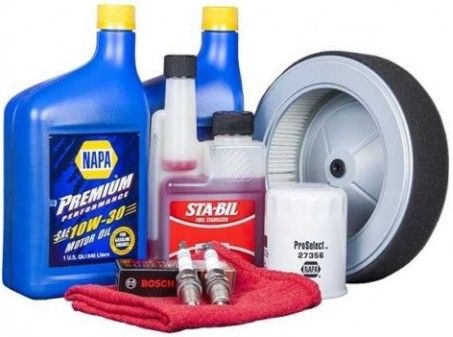 Winco Generators 16200-005 Model GX630/690 Gasoline Maintenance Kit For use with WL12000HE Industrial Big Dog Portable Generator and HPS12000HE Home Power System Portable Generator; Includes: (1) NAPA Air Filter, (2) Bosch Spark Plug, (2) NAPA 1 QT (.946 Liters) Motor Oil, (1) Oil Filter and (1) Mechanic's Cloth (WINCO16200005 16200005 16200 005)