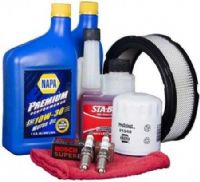 Winco Generators 16200-007 Vanguard 18HP Maintenance Kit For use with W10000VE Industrial Big Dog Portable Generator and HPS9000VE Home Power System Portable Generator; Includes: (1) NAPA Air Filter, (2) Bosch Spark Plug, (2) NAPA 1 QT (.946 Liters) Motor Oil, (1) Sta-Bil Fuel Stabilizer, (1) Oil Filter and (1) Mechanic's Cloth (WINCO16200007 16200007 16200 007) 