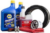 Winco Generators 16200-011 Vanguard 35HP Maintenance Kit For use with WL18000VE Industrial Big Dog Portable Generator; Includes: (1) NAPA Air Filter, (2) Bosch Spark Plug, (2) NAPA 1 QT (.946 Liters) Motor Oil, (1) Sta-Bil Fuel Stabilizer, (1) Oil Filter and (1) Mechanic's Cloth (WINCO16200011 16200011 16200 011) 