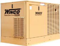 Winco Generators 16400-045 Model PSS20B2W/C Air-Cooled Packaged Standby System Generator, 17000 Running Watts-LP, 15000 Running Watts-NG, 80 Amp Circuit Breaker, 120/240 Volt Single Phase, 3600 RPM Generator Speed, Automatic Voltage Control, 4 HP Motor Starting (Code G), Electric Ignition, Mechanical Governor (WINCO16400045 16400045 16400 045 PSS20B2WC PSS-20B2W/C PSS20-B2W/C PSS20B2W) 