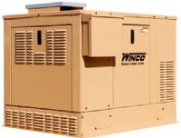 Winco Generators 16400-055 Model PSS12H2W/F SOLAR Air-Cooled Packaged Standby System Generator with Solar Charger, 9600 Running Watts-LP, 8000 Running Watts-NG, 50 Amp Circuit Breaker, 120/240 Volt Single Phase, 3600 RPM Generator Speed, Capacitor Voltage Control, 2/3 Pitch Rotor, 4 HP Motor Starting (Code G), Electric Ignition (WINCO16400055 16400055 16400 055 PSS12H2W PSS12-H2W/F PSS-12H2W/F PSS12H-2W/F) 