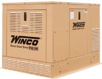 Winco Generators 16400-056 Model PSS12H2W/F Air-Cooled Packaged Standby System Generator, 12000 Running Watts-LP, 10000 Running Watts-NG, 50 Amp Circuit Breaker, 120/240 Volt Single Phase, 3600 RPM Generator Speed, Capacitor Voltage Control, 2/3 Pitch Rotor, 4 HP Motor Starting (Code G), Electric Ignition, Mechanical Governor (WINCO16400056 16400056 16400 056 PSS12H2W PSS12-H2W/F PSS-12H2W/F PSS12H-2W/F) 