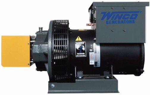 Winco Generators 202754-031 Model 27PTOC4-03 Tractor-Driven PTO Generator, 540 RPM Operating Speed, 27600 Standby Watts, 23500 Continuous Watts, 115 Standby Amp, 98 Continuous Amp, 120/240 Volt Single Phase, 10 HP Motor Starting, 125 Amp Main Circuit Breaker, Neutral Bonded, Ground Lug (WINCO202754031 202754031 202754 031 27PTOC403 27PTOC4 03)