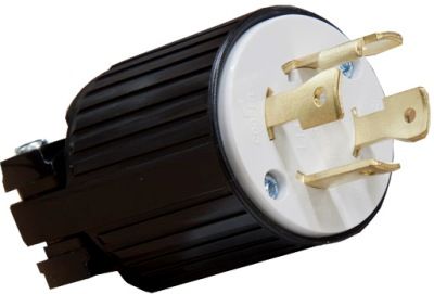 Winco Generators 64492-000 NEMA L-30P 30 Amp Plug For use with DP5000, DP7500, WC6000HE, HPS6000HE and HPS9000VE Generators; Twist-Lock Plug Is Perfecting For Running Power Into A Transfer Switch Or Other Distribution Box; Cord Is Sourced Locally And Specifications Should Be Determined By A Competent Electrician Taking Distance, Load, And Other Environmental Factors Into Account (WINCO64492000 64492000 64492 000)