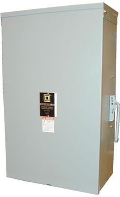 Winco Generators 64863-006 Manual Transfer Switch, 240 Volts, 2 Poles, 200 Amps, Non-Fusible, Double Throw Switch, NEMA 3R Outdoor Enclosure, Tangential Knockouts, UL Listed, Dimensions (H x W x W/H x D) 32.5
