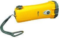 Wind 'N Go 7351 One-Watt Waterproof Flashlight, Yellow and Black, Submersible to 33 feet, 3 LED flashlight (one 1-watt LED and two 1/2-watt LEDs), Operate on high (center 1-watt LED) low (2 1/2 watt LEDs) or center LED flashing, Shock and impact resistant, Rechargeable 800mAh 3.6v Ni-Mh battery, Price Each, UPC 769372073516 (WINDNGO WINDNGO7351 WINDNGO-7351 07351 Wind'N Go Wind'Ngo WindNGo Wind N Go Wind And Go Wind & Go Wind&Go) 