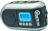 Wind 'N Go 7600 Time Minder, Silver/Black, Lanters and Emergency Beacon, Silver/Black, Digital travel alarm clock with backlit display, AM/FM radio, 3 LED flashlight, no need to turn on all of the lights to see your way to the restroom at night, High-decibel siren for personal safety, Charges cell phones, Weight 0.83 lbs, Price Each, UPC 769372076005 (WINDNGO WINDNGO7600 WINDNGO-7600 07600 Wind'N Go Wind'Ngo WindNGo Wind N Go Wind And Go Wind & Go Wind&Go) 