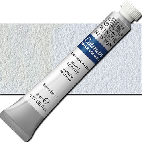 Winsor And Newton 0303150 Cotman, Watercolor, 8ml, Chinese White; Made to Winsor and Newton high-quality standards, yet offering a tremendous value by replacing some of the more costly traditional pigments with less expensive alternatives; Including genuine cadmiums and cobalts; UPC 094376901986 (WINSORANDNEWTON0303150 WINSOR AND NEWTON 0303150 ALVIN COTMAN WATERCOLOR 8ML CHINESE WHITE)