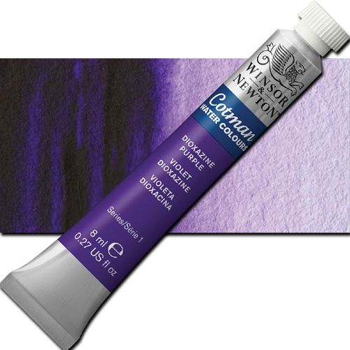 Winsor And Newton 0303231 Cotman, Watercolor, 8ml, Dioxazine Violet; Made to Winsor and Newton high-quality standards, yet offering a tremendous value by replacing some of the more costly traditional pigments with less expensive alternatives; Including genuine cadmiums and cobalts; UPC 094376902020 (WINSORANDNEWTON0303231 WINSOR AND NEWTON 0303231 ALVIN COTMAN WATERCOLOR 8ML DIOXAZINE VIOLET)