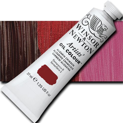 Winsor And Newton 1214004 Artists' Oil Color, 37ml, Alizarin Crimson; Unmatched for its purity, quality, and reliability; Every color is individually formulated to enhance each pigment's natural characteristics and ensure stability of colour; Highest level of pigmentation consistent with the broadest handling properties; Buttery consistency; UPC 000050903955 (WINSORANDNEWTON1214004 WINSOR AND NEWTON 1214004 OIL ALVIN 37ml ALIZARIN CRIMSON)