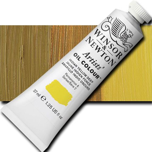 Winsor And Newton 1214320 Artists' Oil Color, 37ml, Indian Yellow Deep; Unmatched for its purity, quality, and reliability; Every color is individually formulated to enhance each pigment's natural characteristics and ensure stability of colour; Highest level of pigmentation consistent with the broadest handling properties; Buttery consistency; UPC 094376940305 (WINSORANDNEWTON1214320 WINSOR AND NEWTON 1214320 OIL ALVIN 37ml INDIAN YELLOW DEEP)