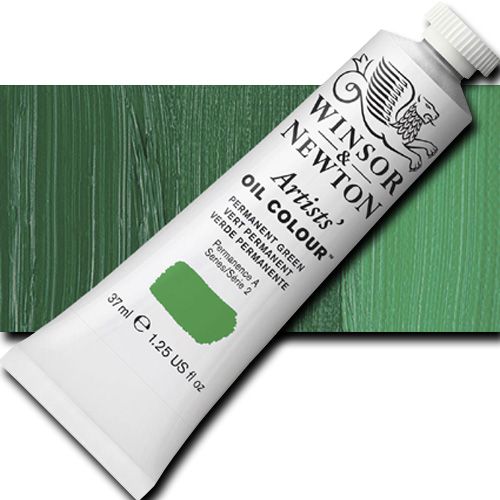 Winsor And Newton 1214481 Artists' Oil Color, 37ml, Permanent Green; Unmatched for its purity, quality, and reliability; Every color is individually formulated to enhance each pigment's natural characteristics and ensure stability of colour; Highest level of pigmentation consistent with the broadest handling properties; Buttery consistency; UPC 000050904631 (WINSORANDNEWTON1214481 WINSOR AND NEWTON 1214481 OIL ALVIN 37ml PERMANENT GREEN)