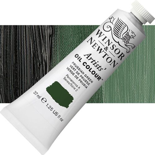Winsor And Newton 1214540 Artists' Oil Color, 37ml, Prussian Green; Unmatched for its purity, quality, and reliability; Every color is individually formulated to enhance each pigment's natural characteristics and ensure stability of colour; Highest level of pigmentation consistent with the broadest handling properties; Buttery consistency; UPC 000050904709 (WINSORANDNEWTON1214540 WINSOR AND NEWTON 1214540 OIL ALVIN 37ml PRUSIAN GREEN)