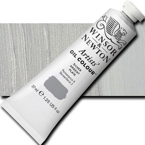 Winsor And Newton 1214617 Artists' Oil Color, 37ml, Silver; Unmatched for its purity, quality, and reliability; Every color is individually formulated to enhance each pigment's natural characteristics and ensure stability of colour; Highest level of pigmentation consistent with the broadest handling properties; Buttery consistency; UPC 000050904792 (WINSORANDNEWTON1214617 WINSOR AND NEWTON 1214617 OIL ALVIN 37ml SILVER)