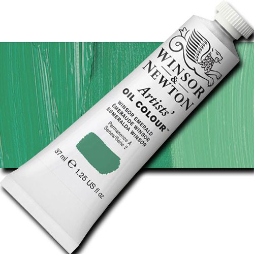 Winsor And Newton 1214708 Artists' Oil Color, 37ml, Winsor Emerald; Unmatched for its purity, quality, and reliability; Every color is individually formulated to enhance each pigment's natural characteristics and ensure stability of colour; Highest level of pigmentation consistent with the broadest handling properties; Buttery consistency; UPC 000050904914 (WINSORANDNEWTON1214708 WINSOR AND NEWTON 1214708 OIL ALVIN 37ml WINSOR EMERALD)