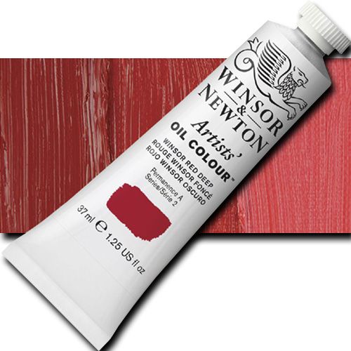 Winsor And Newton 1214725 Artists' Oil Color, 37ml, Winsor Red Deep; Unmatched for its purity, quality, and reliability; Every color is individually formulated to enhance each pigment's natural characteristics and ensure stability of colour; Highest level of pigmentation consistent with the broadest handling properties; Buttery consistency; UPC 000050730711 (WINSORANDNEWTON1214725 WINSOR AND NEWTON 1214725 OIL ALVIN 37ml WINSOR RED DEEP)
