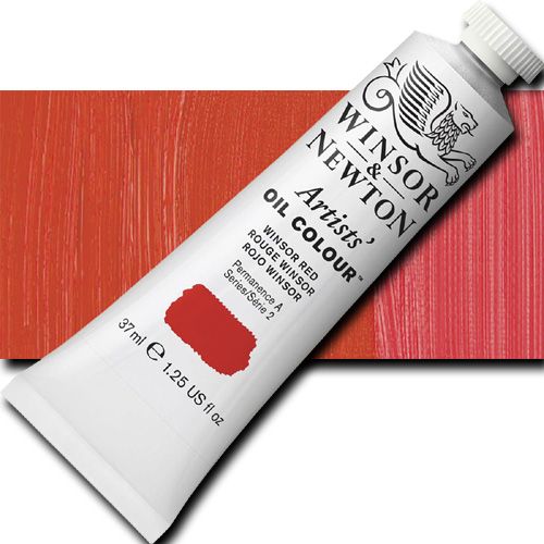 Winsor And Newton 1214726 Artists' Oil Color, 37ml, Winsor Red; Unmatched for its purity, quality, and reliability; Every color is individually formulated to enhance each pigment's natural characteristics and ensure stability of colour; Highest level of pigmentation consistent with the broadest handling properties; Buttery consistency; UPC 000050904952 (WINSORANDNEWTON1214726 WINSOR AND NEWTON 1214726 OIL ALVIN 37ml WINSOR RED)