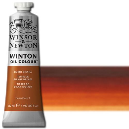 Winsor And Newton 1414074 Winton, Oil Color, 37ml, Burnt Sienna; Winton oils represent a series of moderately priced colors replacing some of the more costly traditional pigments with excellent modern alternatives; The end result is an exceptional yet value driven range of carefully selected colors, including genuine cadmiums and cobalts; Dimensions 1.02